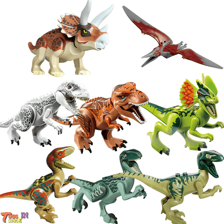 Dinosaur Mini Bricks Building Blocks