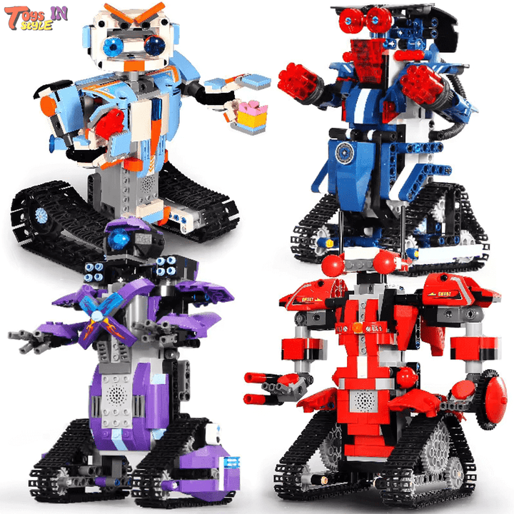 STEM Transformer Robot Building Blocks