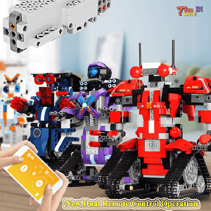 STEM Transformer Robot Building Blocks